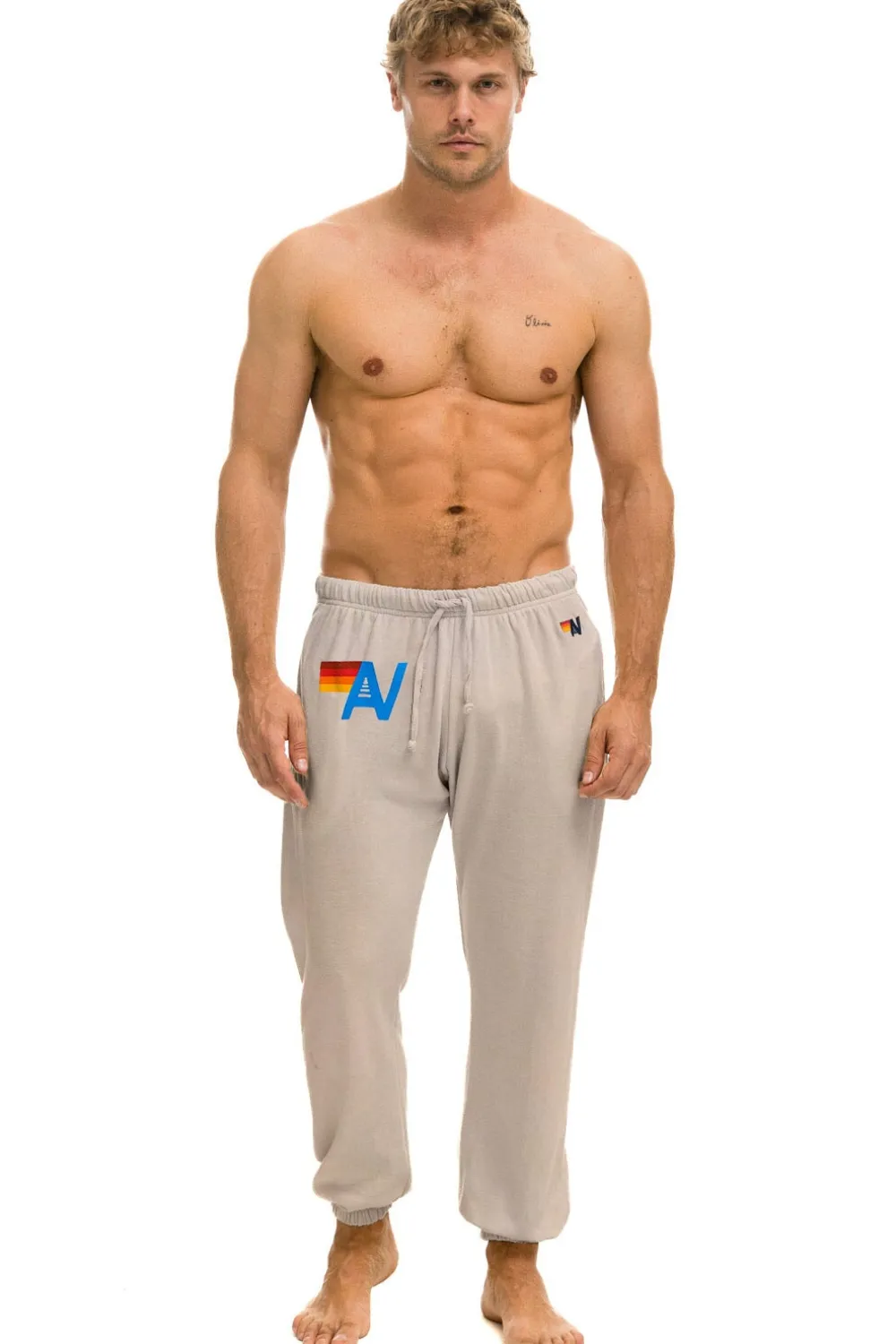 Sweatpants | Aviator Nation LOGO SWEATPANTS - SAND
