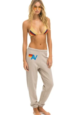 Sweatpants | Aviator Nation LOGO SWEATPANTS - SAND