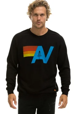 Sweatshirts | Sweatshirts | Aviator Nation LOGO SWEATSHIRT - BLACK