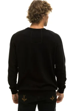 Sweatshirts | Sweatshirts | Aviator Nation LOGO SWEATSHIRT - BLACK