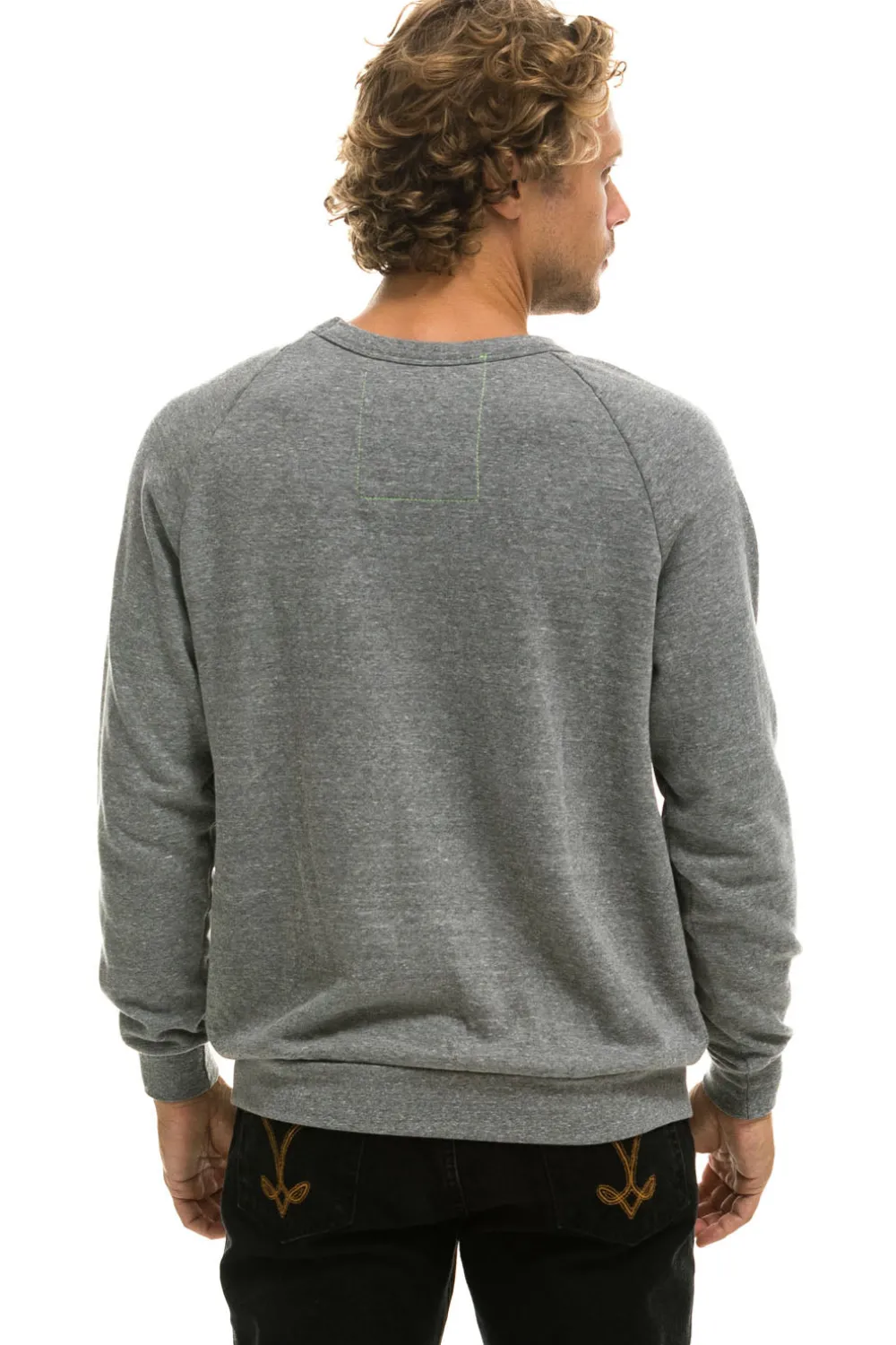 Sweatshirts | Sweatshirts | Aviator Nation LOGO SWEATSHIRT - HEATHER GREY HEATHERGREY