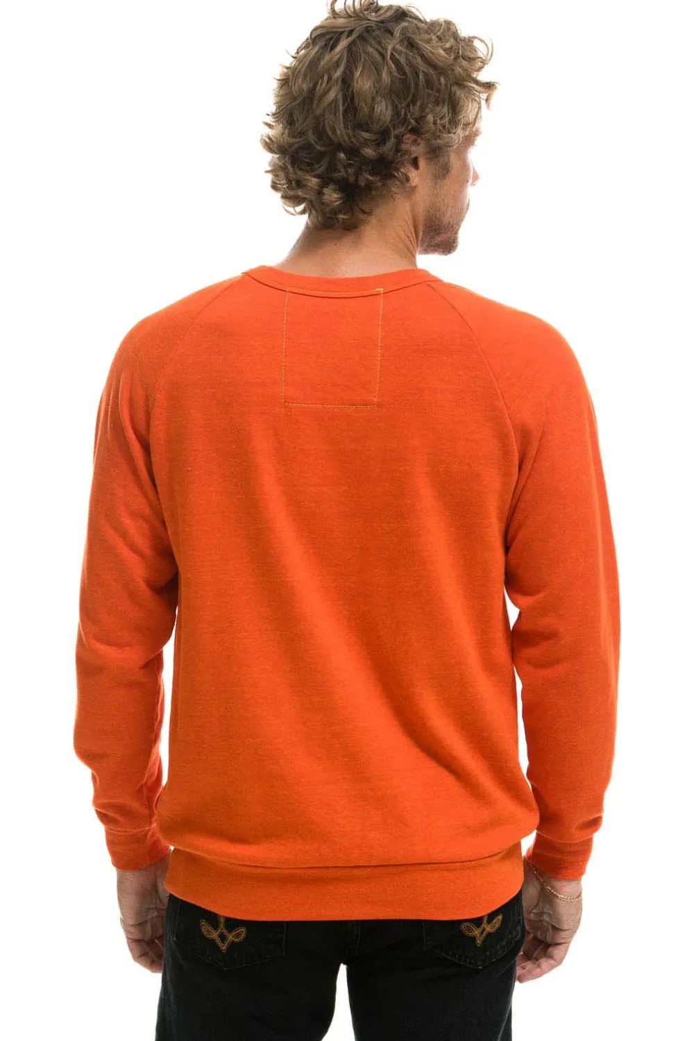 Sweatshirts | Sweatshirts | Aviator Nation LOGO SWEATSHIRT - ORANGE