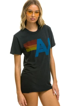 Tees | Tees | Aviator Nation LOGO TEE - CHARCOAL