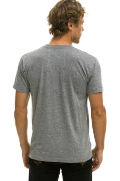 Tees | Tees | Aviator Nation LOGO TEE - HEATHER GREY HEATHERGREY
