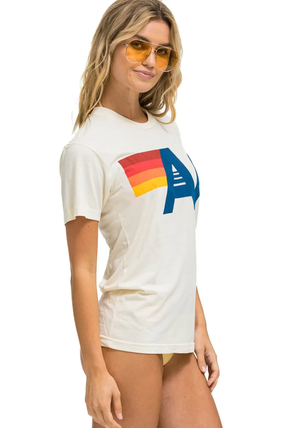 Tees | Tees | Aviator Nation LOGO TEE - VINTAGE WHITE VINTAGEWHITE