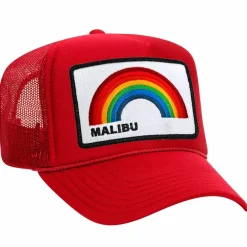 Trucker Hats | Trucker Hats | Aviator Nation MALIBU RAINBOW TRUCKER HAT