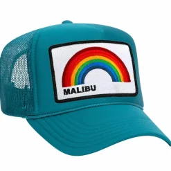 Trucker Hats | Trucker Hats | Aviator Nation MALIBU RAINBOW TRUCKER HAT