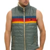 Vests | Aviator Nation MEN'S 4 STRIPE VEST SHERPA - SEDONA