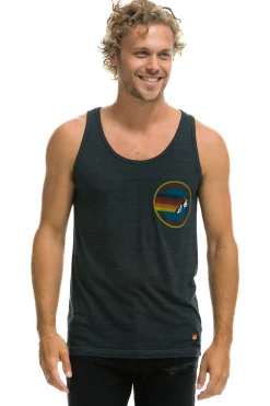 Tanks | Aviator Nation MEN'S TANK - CHARCOAL