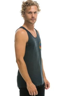 Tanks | Aviator Nation MEN'S TANK - CHARCOAL