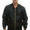 Wind Breakers | Aviator Nation MEN'S BASIC WINDBREAKER - BLACK