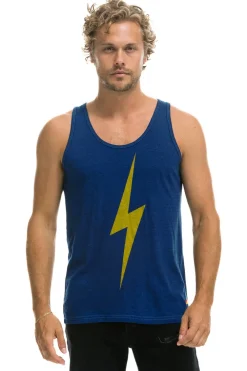 Tanks | Aviator Nation MEN'S BOLT TANK - ROYAL