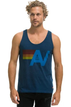 Tanks | Aviator Nation MEN'S LOGO TANK - NAVY