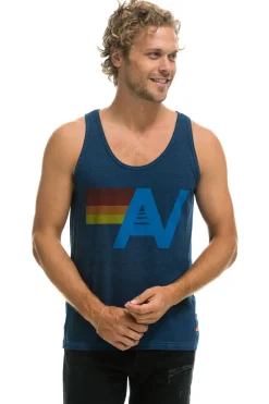 Tanks | Aviator Nation MEN'S LOGO TANK - NAVY