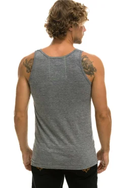 Tanks | Aviator Nation MEN'S ROCK AND ROLL TANK - HEATHER GREY HEATHERGREY