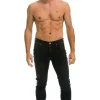 Denim | Denim | Aviator Nation MEN'S SLIM FIT SURFER DENIM JEAN - VINTAGE BLACK VINTAGEBLACK