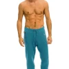 Sweatpants | Aviator Nation MEN'S VINTAGE CABIN CASHMERE SWEATER PANT - COBALT