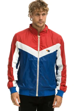 Wind Breakers | Aviator Nation MEN'S WINDBREAKER JACKET - CLASSIC USA CLASSICUSA
