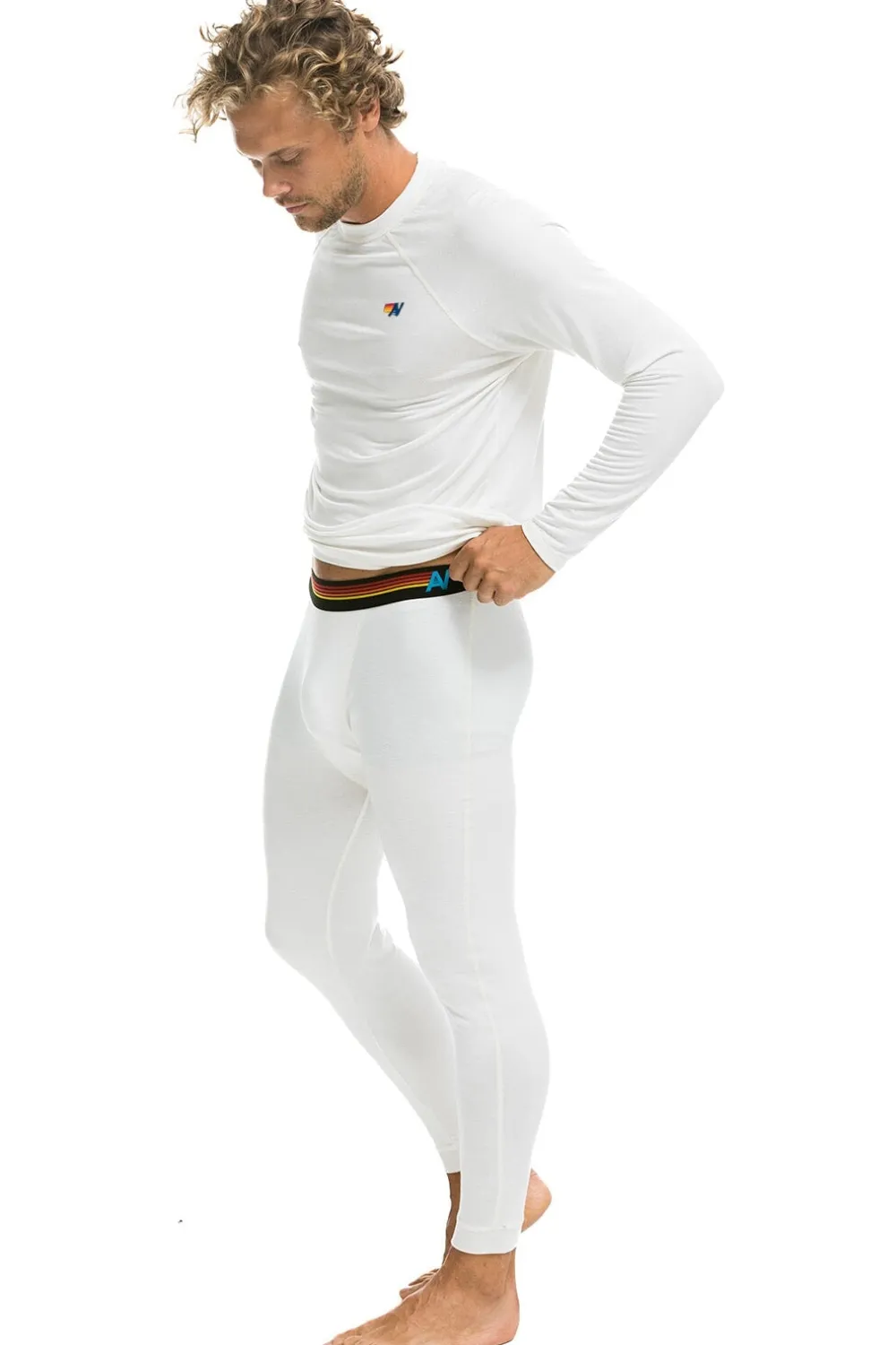 Base Layers | Aviator Nation MICRO MODAL BASE LAYER BOTTOM - VINTAGE WHITE VINTAGEWHITE