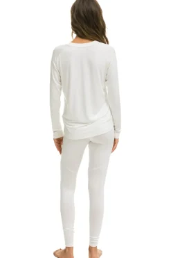 Base Layers | Aviator Nation MICRO MODAL BASE LAYER BOTTOM - VINTAGE WHITE VINTAGEWHITE