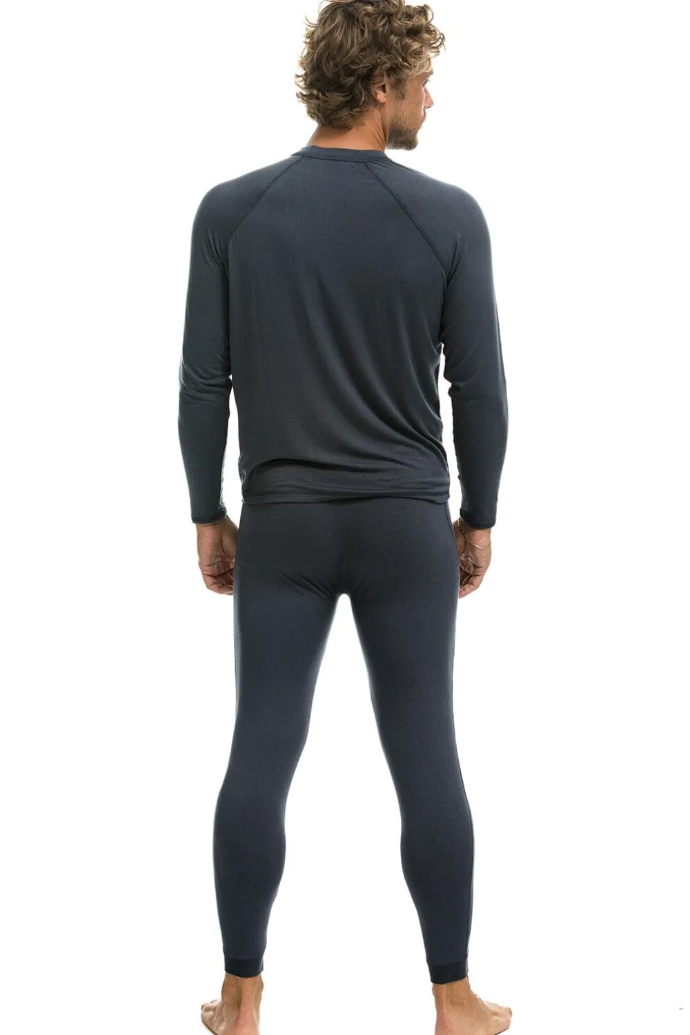 Base Layers | Aviator Nation MICRO MODAL BASE LAYER BOTTOM - TITANIUM