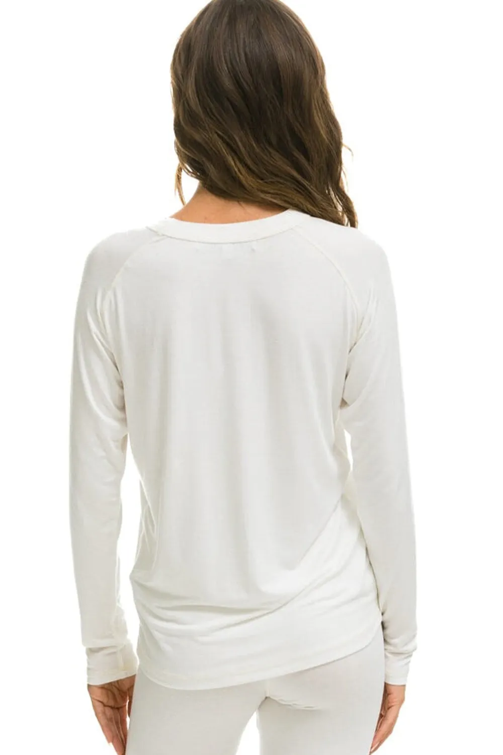 Base Layers | Aviator Nation MICRO MODAL BASE LAYER TOP - VINTAGE WHITE VINTAGEWHITE