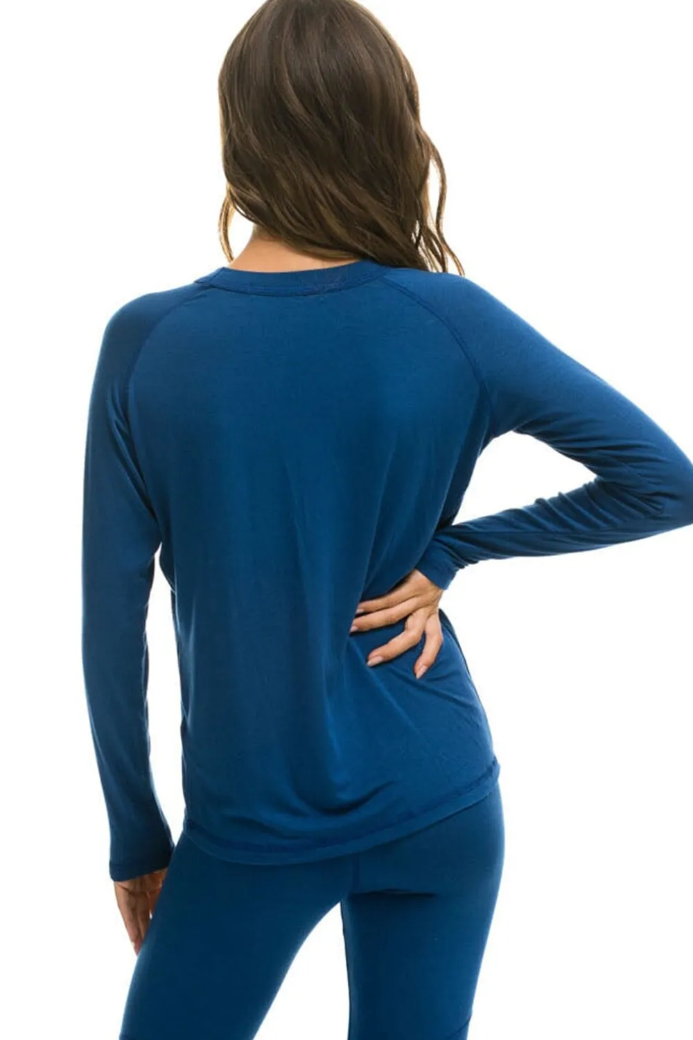 Base Layers | Aviator Nation MICRO MODAL BASE LAYER TOP - ROYAL