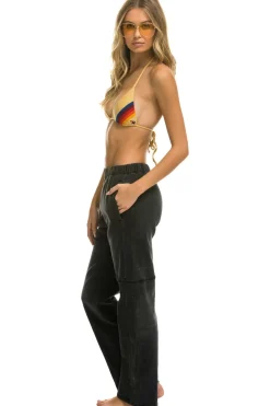 Denim | Denim | Aviator Nation MID RISE RANCHER RELAXED FIT JEAN - VINTAGE BLACK VINTAGEBLACK