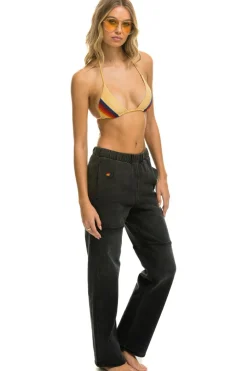 Denim | Denim | Aviator Nation MID RISE RANCHER RELAXED FIT JEAN - VINTAGE BLACK VINTAGEBLACK