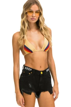Denim | Denim | Aviator Nation MID RISE ROCKER COWGIRL CUTOFF KEEP SMILING JEAN SHORTS - VINTAGE BLACK VINTAGEBLACK