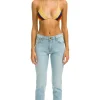 Denim | Denim | Aviator Nation MID RISE SLIM SURFER JEAN - SUPER LIGHT SUPERLIGHT