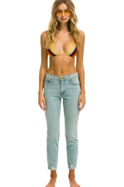 Denim | Denim | Aviator Nation MID RISE SLIM SURFER JEAN - VINTAGE