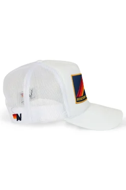 Trucker Hats | Trucker Hats | Aviator Nation MOUNTAIN STRIPE VINTAGE TRUCKER HAT