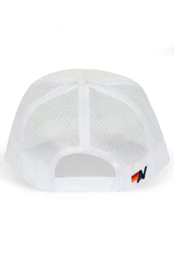 Trucker Hats | Trucker Hats | Aviator Nation MOUNTAIN STRIPE VINTAGE TRUCKER HAT
