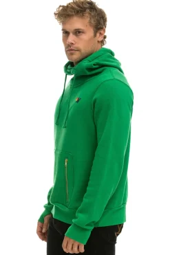 Hoodies | Hoodies | Aviator Nation NINJA PULLOVER HOODIE - KELLY GREEN KELLYGREEN