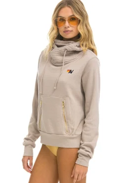 Hoodies | Hoodies | Aviator Nation NINJA PULLOVER HOODIE - SAND