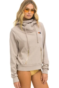 Hoodies | Hoodies | Aviator Nation NINJA PULLOVER HOODIE - SAND