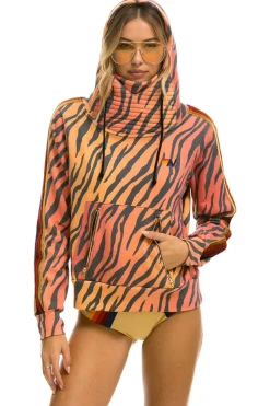 Hoodies | Hoodies | Aviator Nation NINJA PULLOVER HOODIE - TIGER