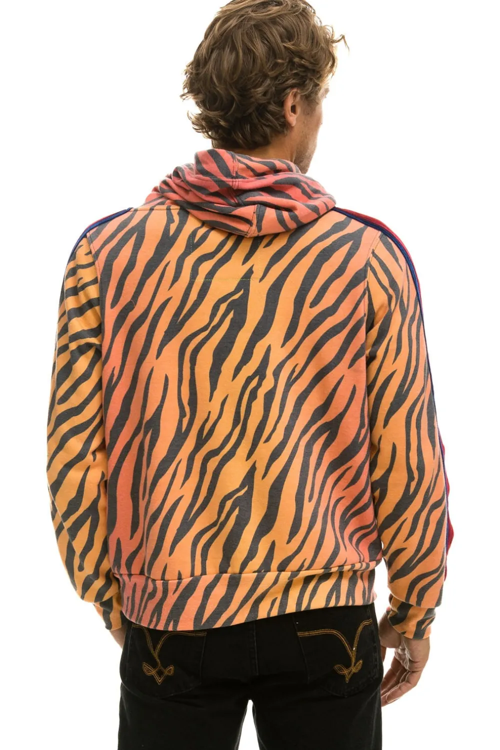 Hoodies | Hoodies | Aviator Nation NINJA PULLOVER HOODIE - TIGER