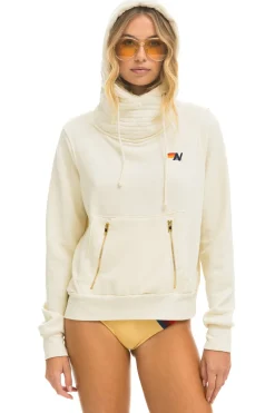 Hoodies | Hoodies | Aviator Nation NINJA PULLOVER HOODIE - VINTAGE WHITE VINTAGEWHITE