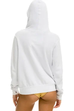 Hoodies | Hoodies | Aviator Nation NINJA PULLOVER HOODIE - WHITE