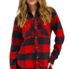 Tees | Aviator Nation PLAID FLANNEL WESTERN SHIRT - BUFFALO PLAID BUFFALOPLAID