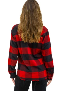 Tees | Aviator Nation PLAID FLANNEL WESTERN SHIRT - BUFFALO PLAID BUFFALOPLAID