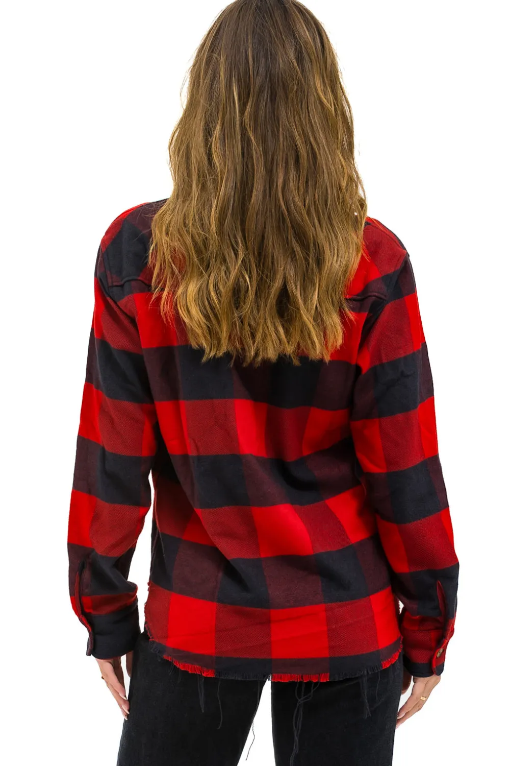Tees | Aviator Nation PLAID FLANNEL WESTERN SHIRT - BUFFALO PLAID BUFFALOPLAID