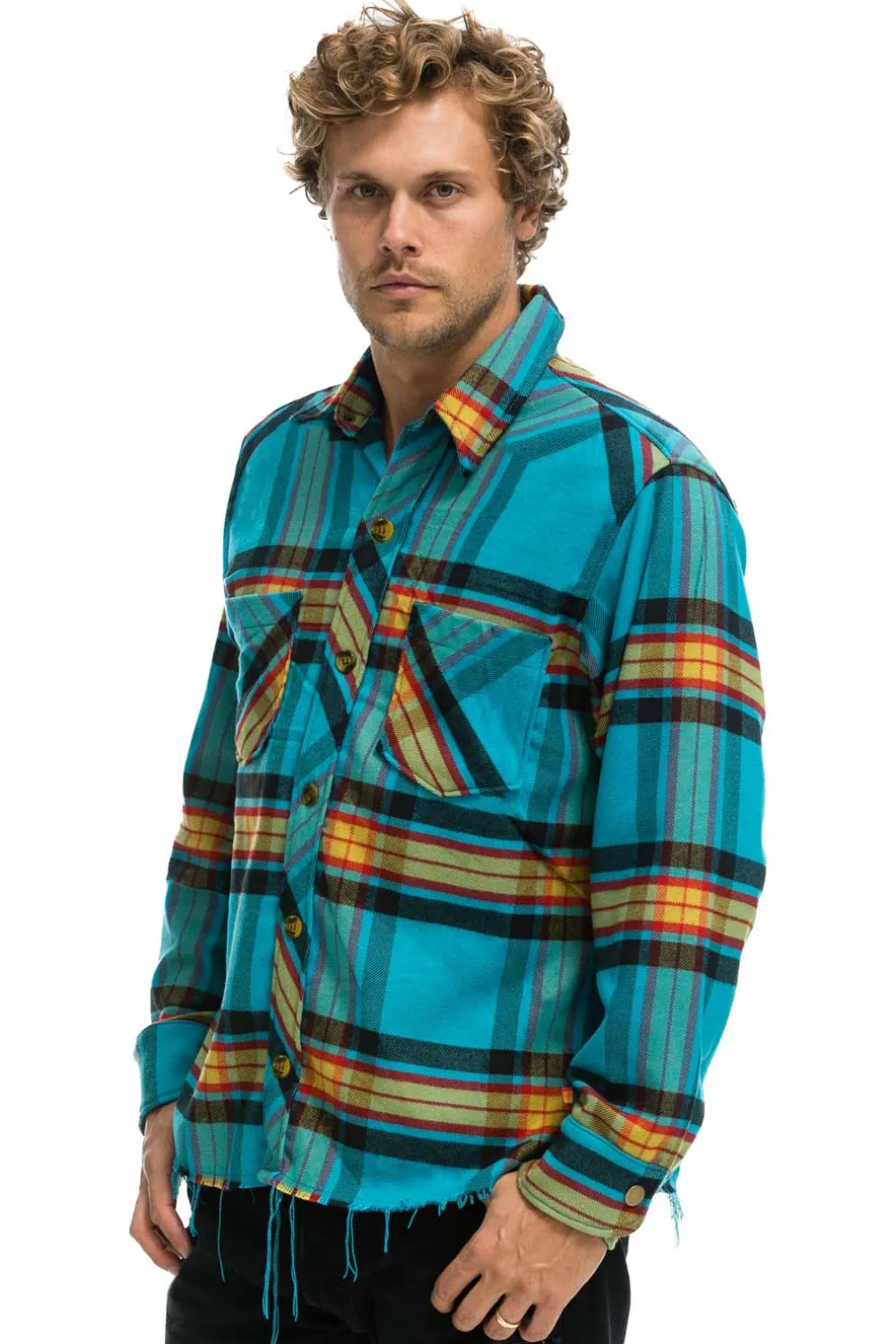 Tees | Aviator Nation PLAID FLANNEL WESTERN SHIRT - JACKSON PLAID JACKSONPLAID