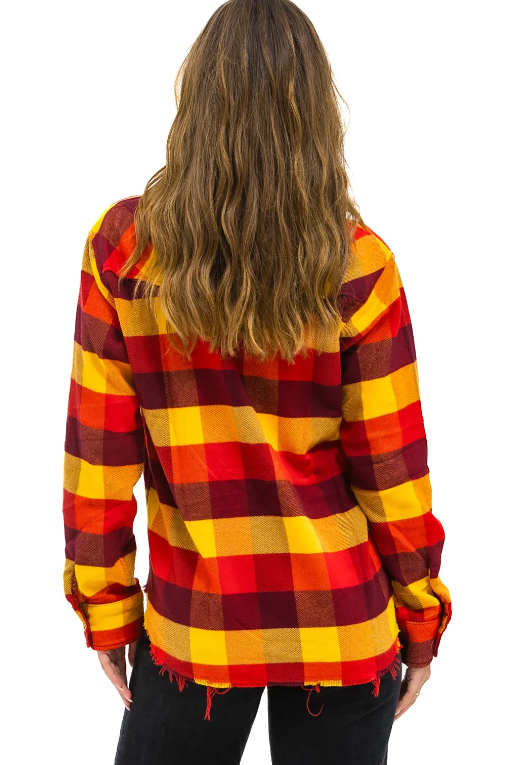 Tees | Aviator Nation PLAID FLANNEL WESTERN SHIRT - SURFY PLAID SURFYPLAID