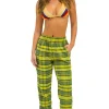 Sweatpants | Aviator Nation PLAID LODGE PANT - AVOCADO PLAID AVOCADOPLAID