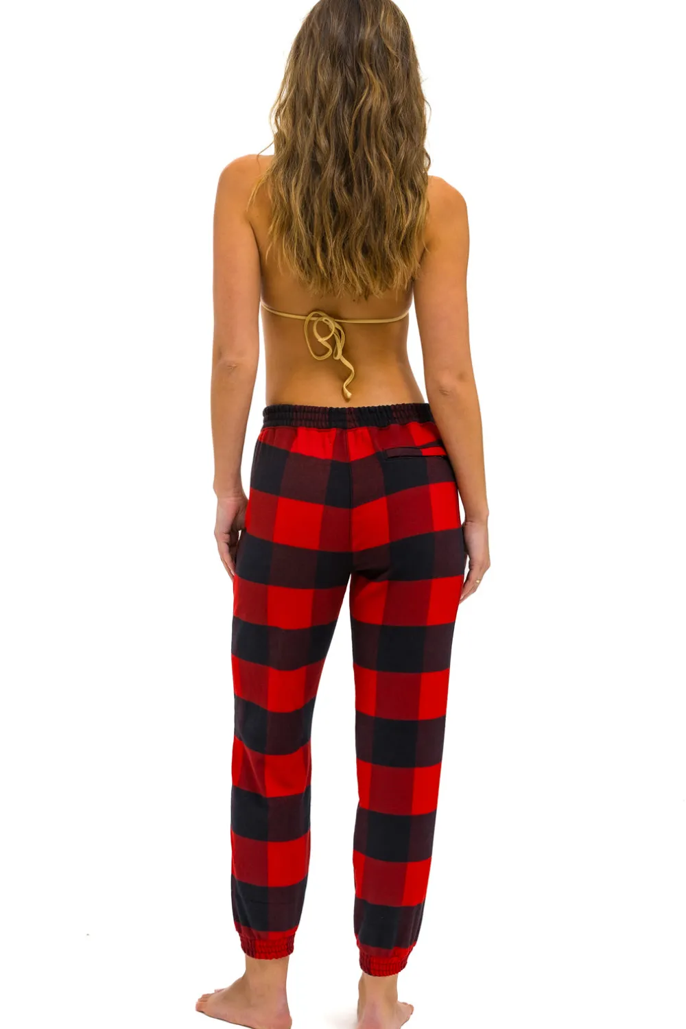Sweatpants | Aviator Nation PLAID LODGE PANT - BUFFALO PLAID BUFFALOPLAID