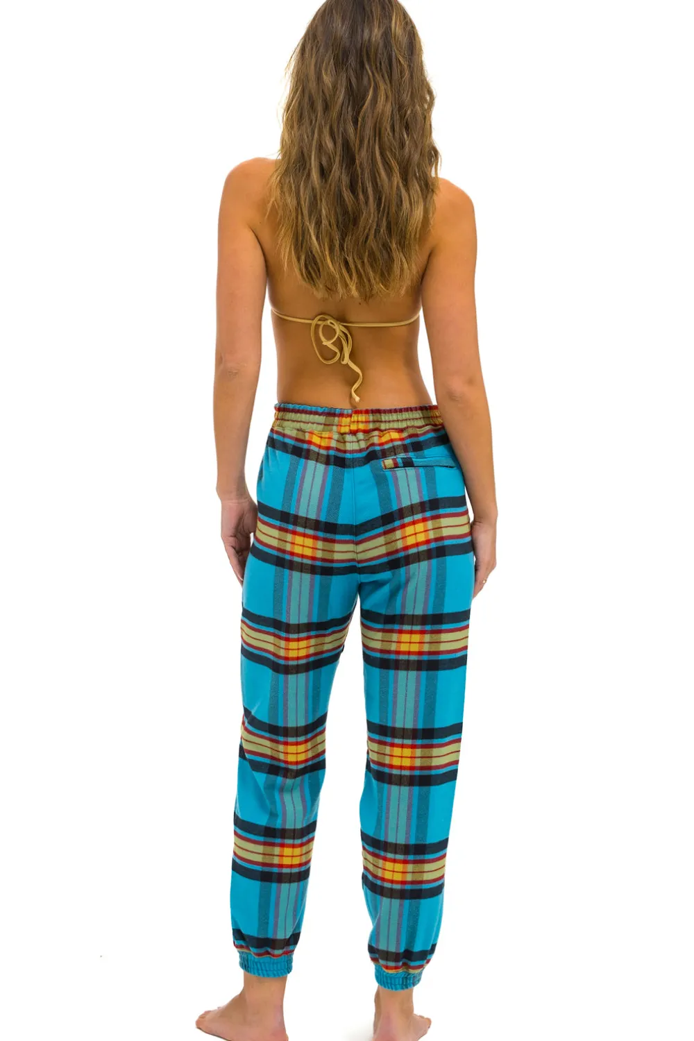 Sweatpants | Aviator Nation PLAID LODGE PANT - JACKSON PLAID JACKSONPLAID