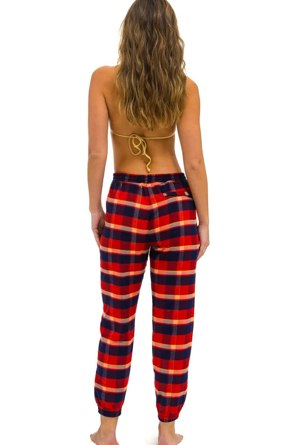 Sweatpants | Aviator Nation PLAID LODGE PANT - RUGBY PLAID RUGBYPLAID